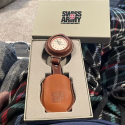 swiss army pocket watch. 