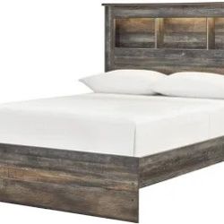 Full Size Book Shelf Bed Frame