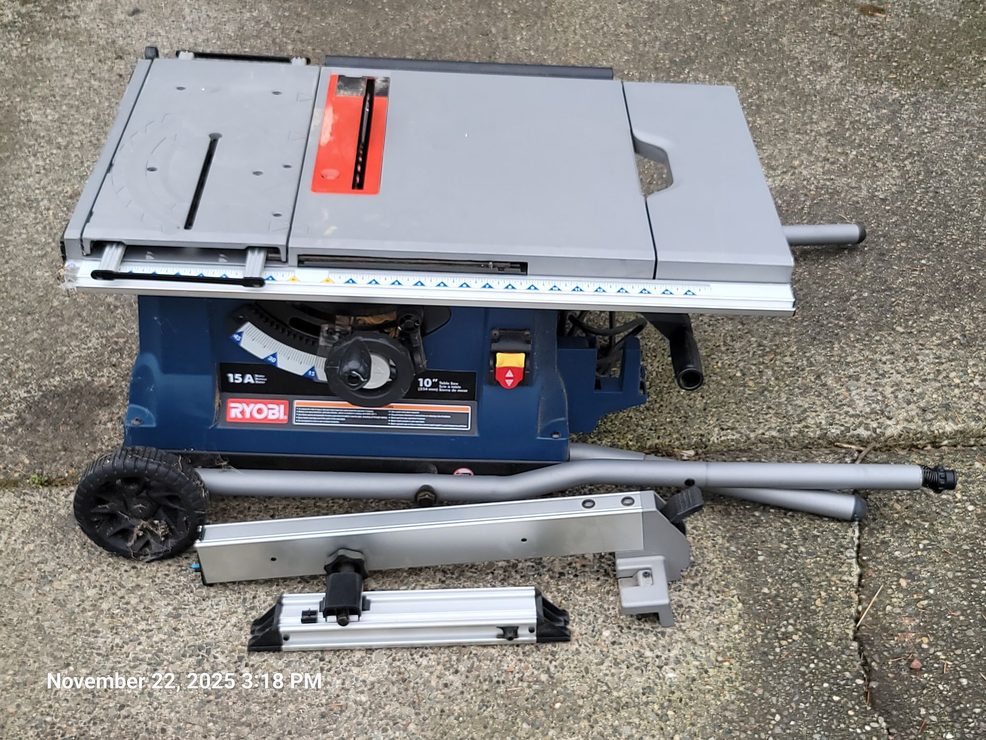 Ryobi Portable Table Saw