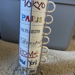 Around The World Mugs