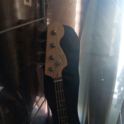 Fender squier bass guitar