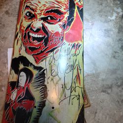 Wee Man Autographed Skateboard Deck