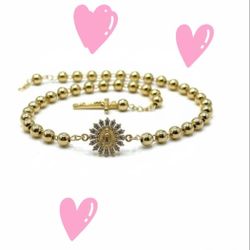 Rosary bracelet With Cross