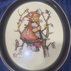 Vintage Hummel Wall Trays – Apple Tree Boy & Girl (1982)