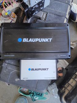 Blaupunkt amps both for 65$