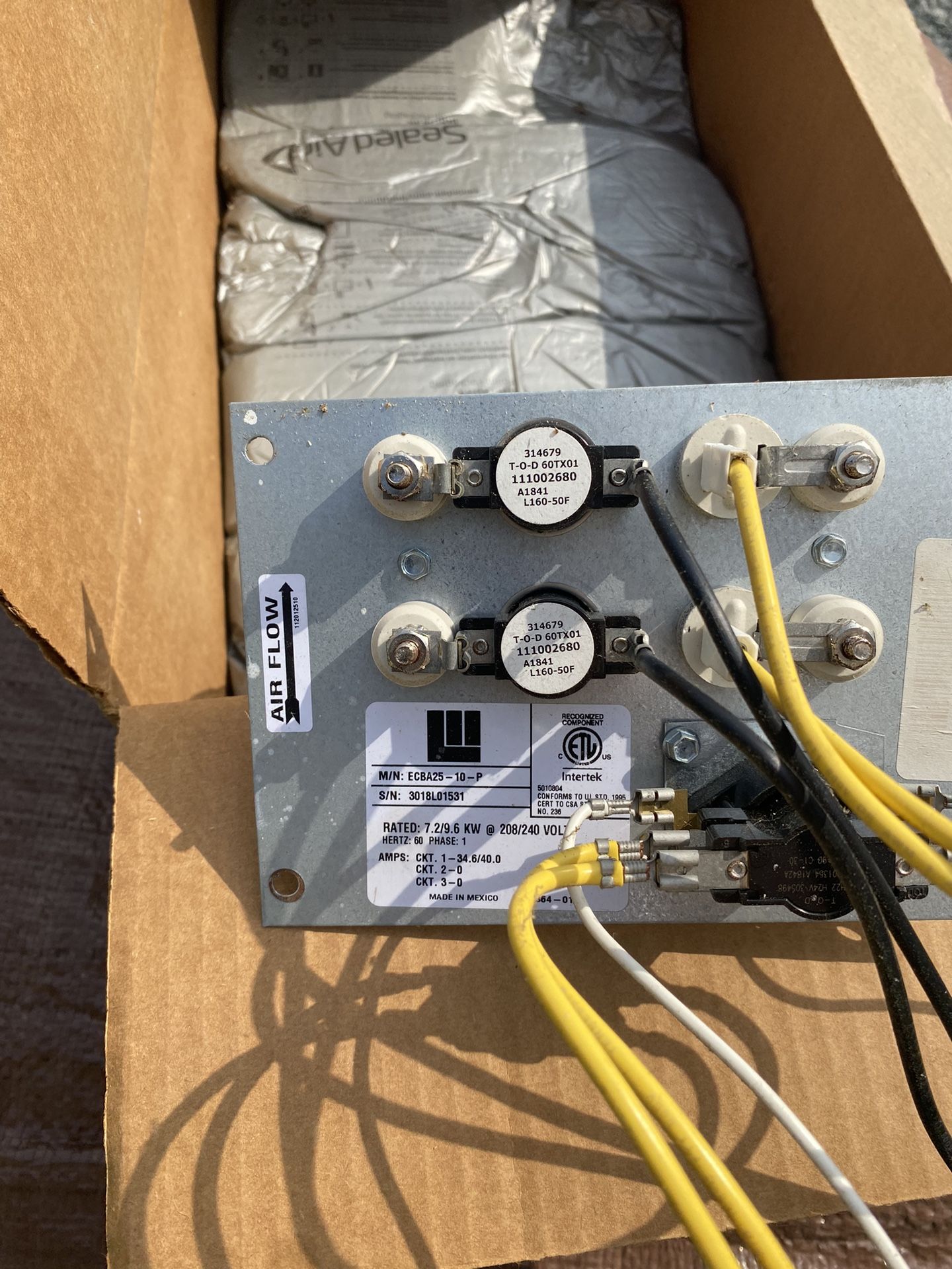 Lennox Heat Pump Heating Element 10kw