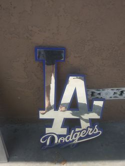 custom Dodger mirror