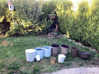 Garden pots