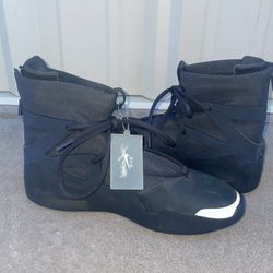 Nike Triple Black Fear Of God Shoe