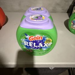 Gain RELAX Dewdrop Dream Oxi Laundry Detergent Capsules 32 Loads