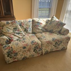 Floral Pattern Couch
