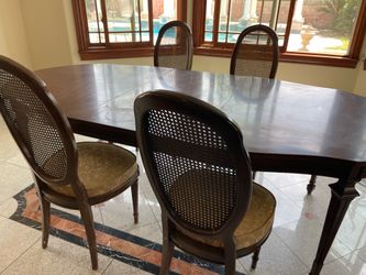 Free dining table with chairs
