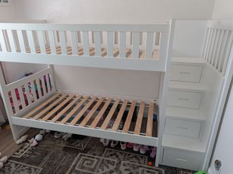 White Bunk Beds
