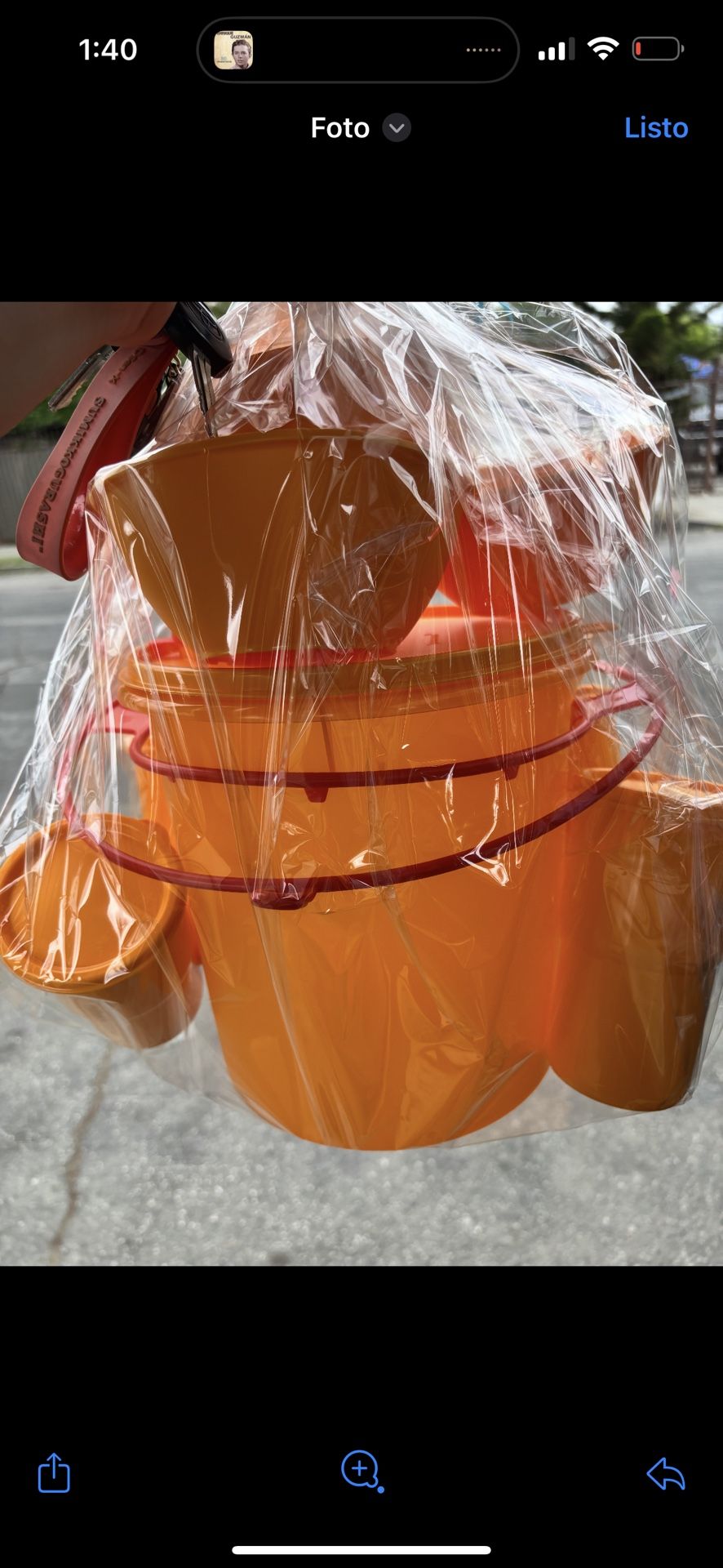 Cubeta Para El Agua Fresca