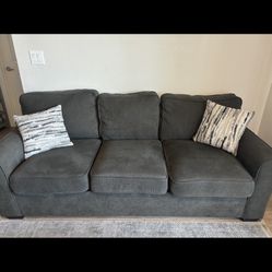 grey couch 
