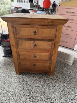 Teak Chest.
