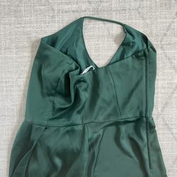 David's Bridal DB Studio Bridesmaids Green Long Dress for Sale in Kent, WA  - OfferUp