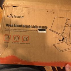 Wooden Adjustable Book Stand