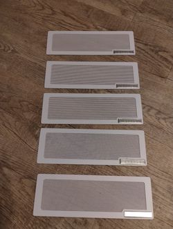 White Floor Register Vent Screen Cover 4"x12"