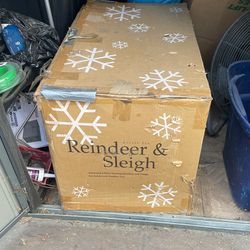 Reign Deer Sleigh
