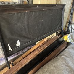 King Size Bed Frame Mattress And Box Spring