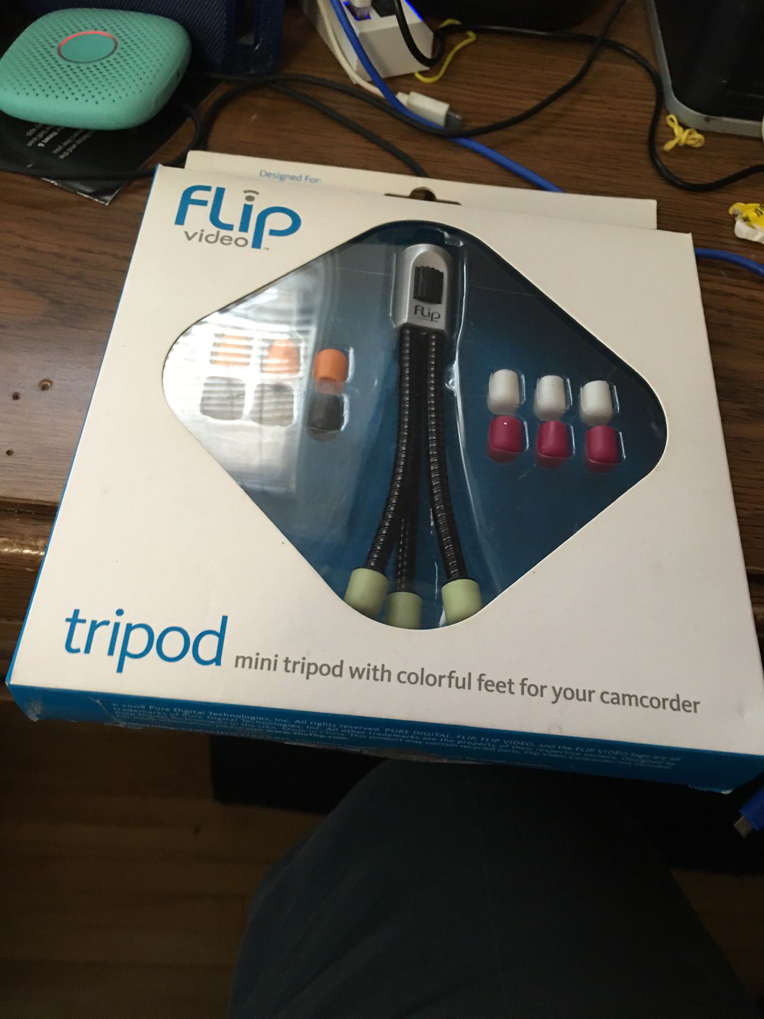 Flip video camera tripod