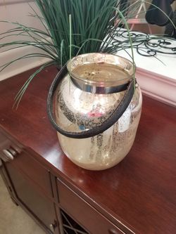 Mercury glass vase