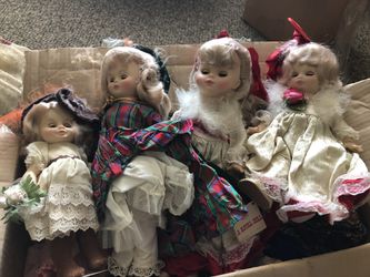 All kinds of dolls