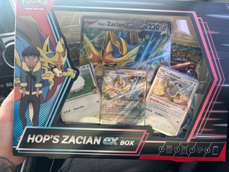 Pokémon TCG Hop's Zacian ex Box