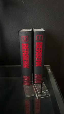 Dark Horse Berserk Deluxe Edition Volumes 1 & 2 — Like New Condition