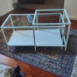 Glass Top Table Set