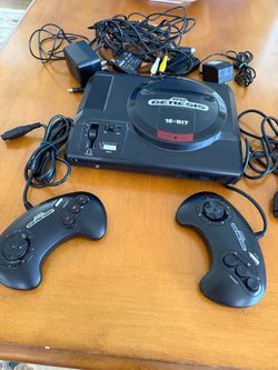 VINTAGE SEGA GENESIS MODEL 1601 VIDEO GAME WITH COMPLETE BASIC SETUP