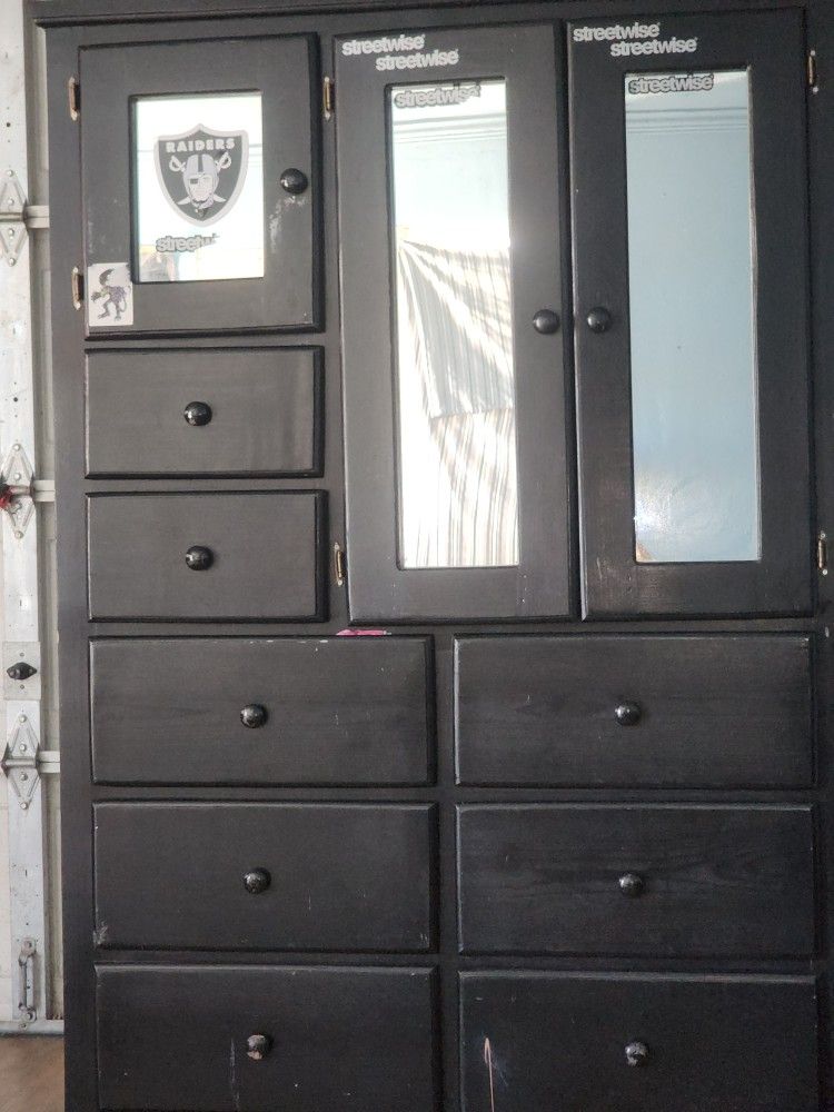 Black Cabinet $300