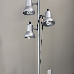 Silver sewing lamp