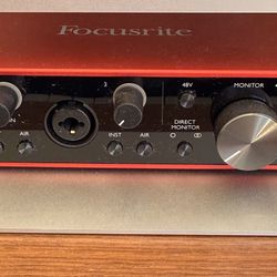 Focusrite Scarlett 2i2 3rd Gen – USB Audio Interface
