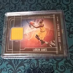 2024-25 Panini Silhouette NBA Finals Memorabilia #FM-LBC LeBron James