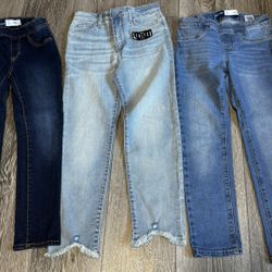 Girls Jeans Size 8, From Old Navy And Children’s Place