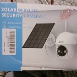 Solar Wireless Security Camera New In Box Anran 