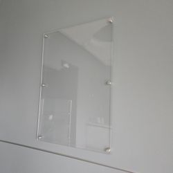 Plastic Display With Mounting Bracket $50 Each