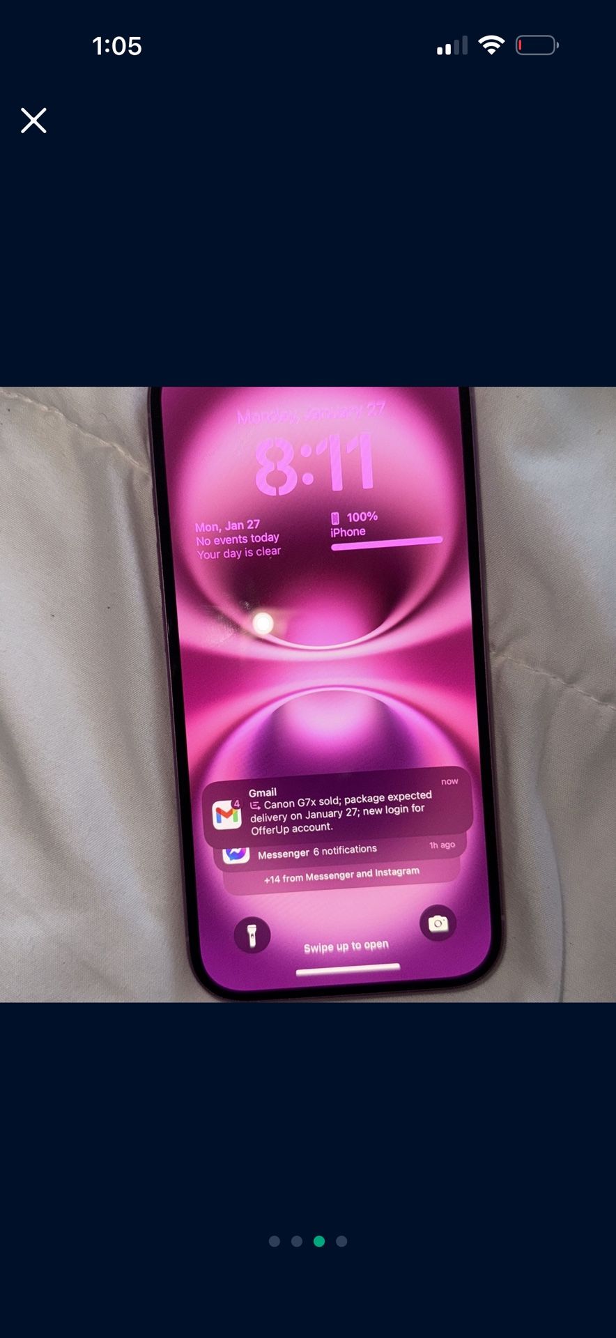 PINK IPHONE 16