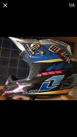 Brand new size medium pro dirt bike rider one industries helmet