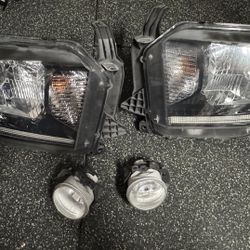 2019 Tundra Head Lights And Fog Lights