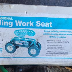 Rolling  Work Seat ( Garage/ Garden)