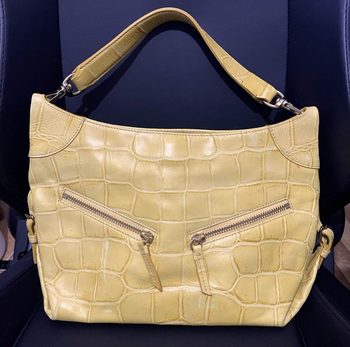 Dooney Crocodile Shoulder Bag