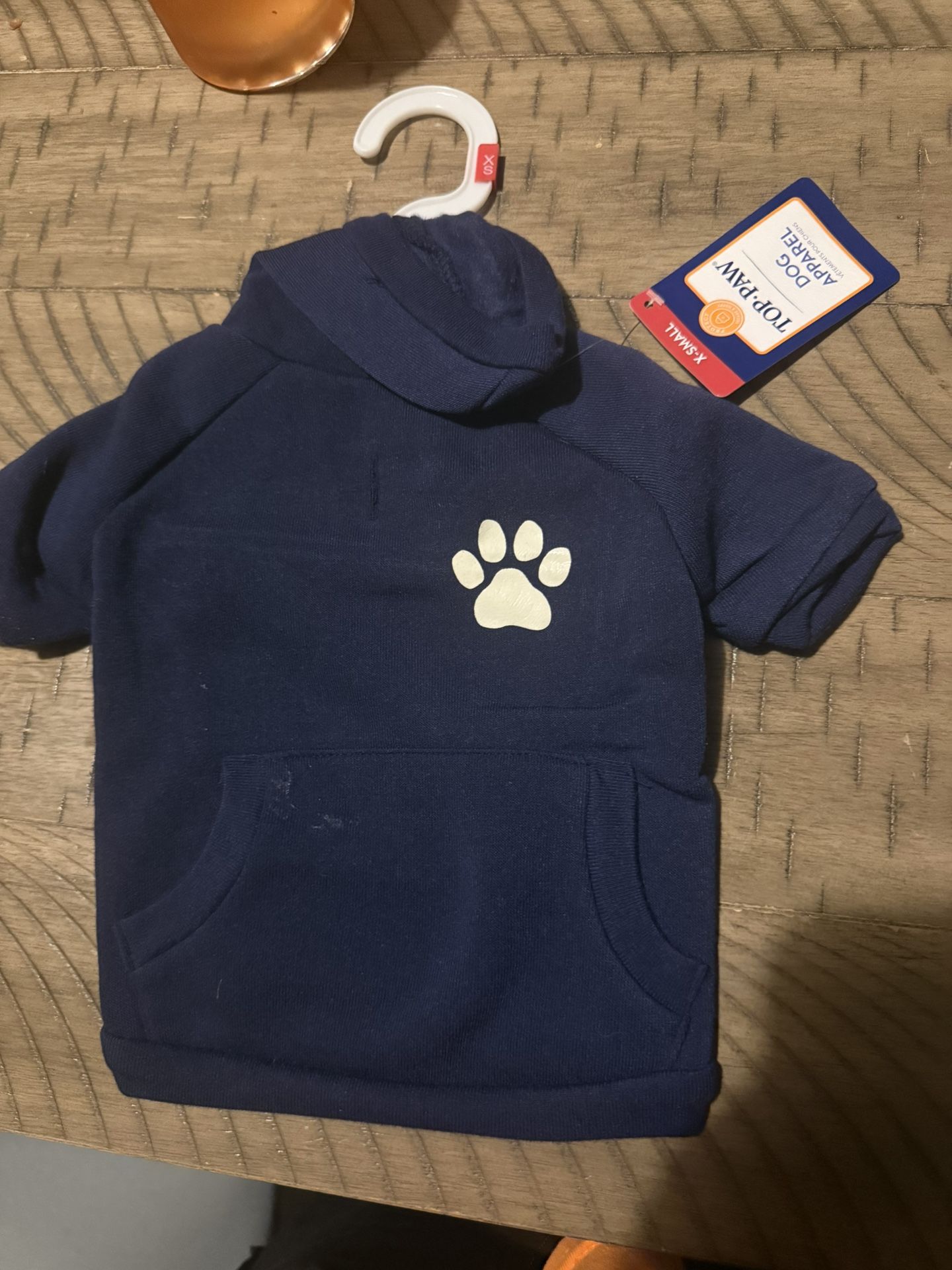 Xs Black Dog Hoodie 