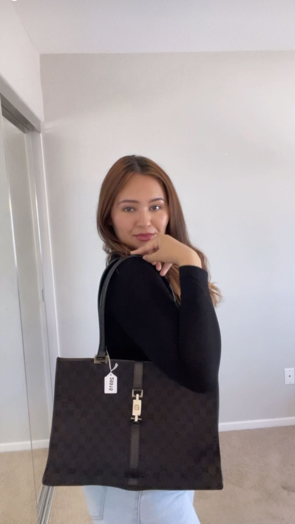 Gucci Canvas Tote Bag