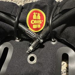 New OMS Trieste 60 Lbs Wing, New OMS IQ  Backpack Harness, New OMS Integrated Weight Pockets