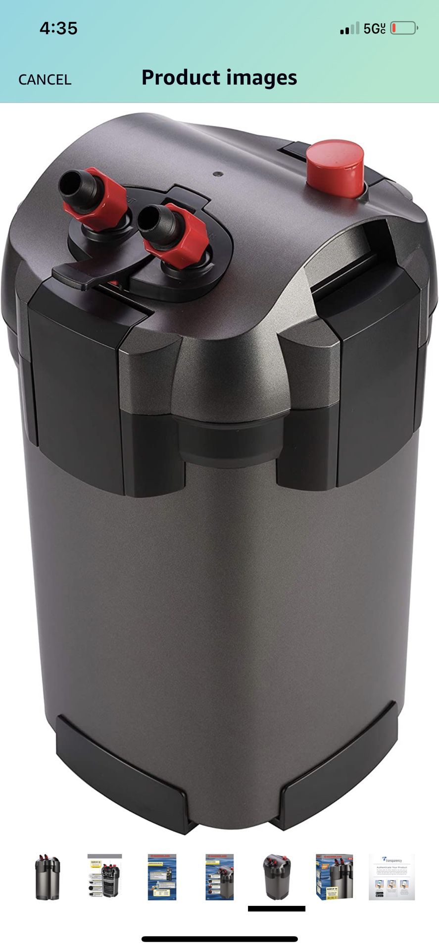 Marineland Magniflow Canister Filter For aquariums, Easy Maintenance