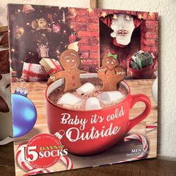 Christmas Socks: 15 Pair of Men’s/Anyone’s Packaged Socks 6-12 new 