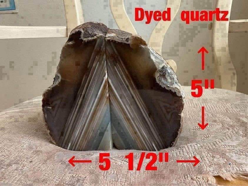 Dyed  quartzs  -  $10/pair